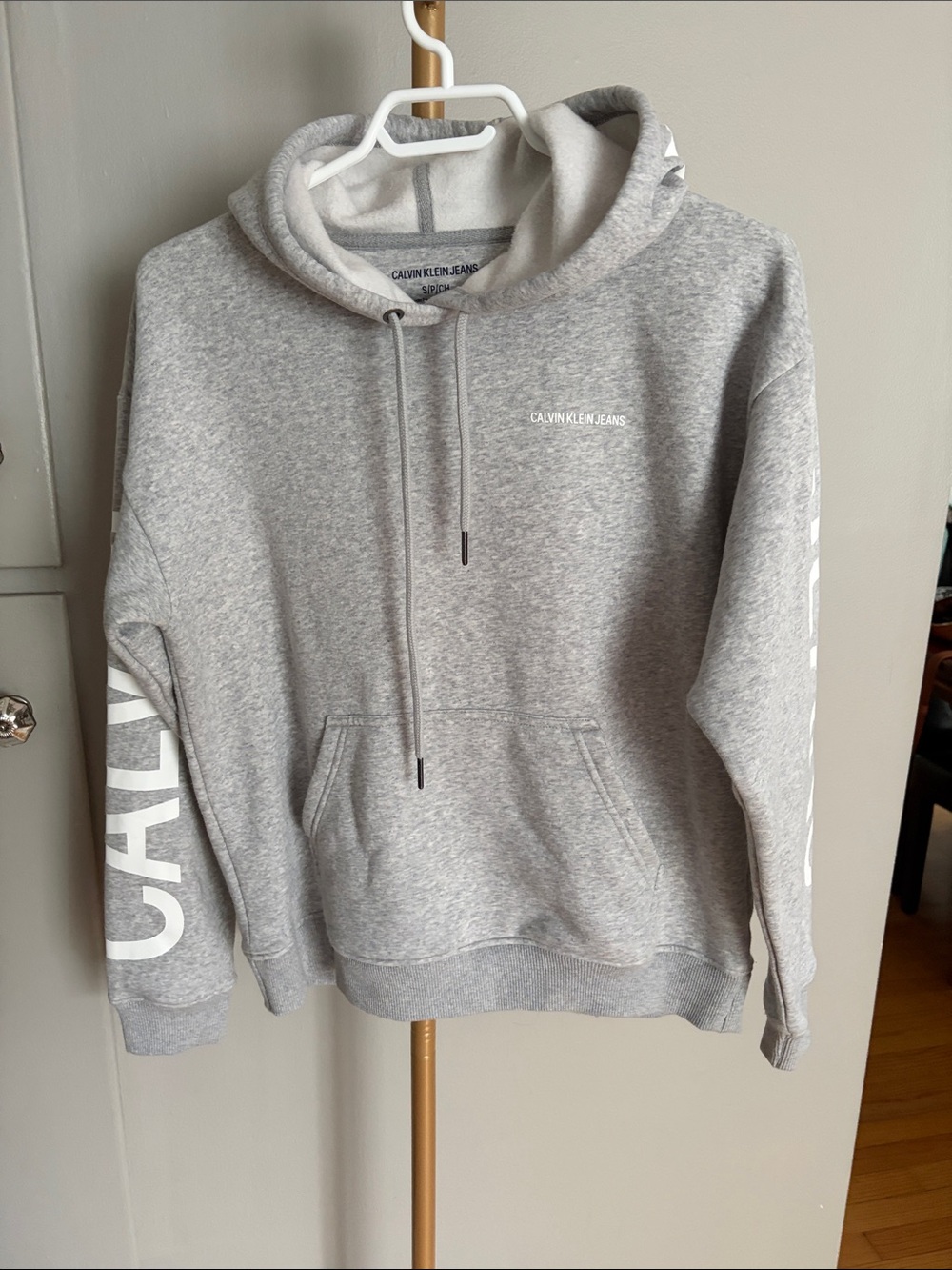 Calvin Klein Jeans Gray Hoodie